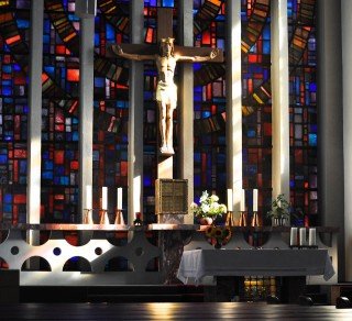 Raum für Stille, Gebet, Gottesdienste: Kapelle des Walburgisgymnasiums (Foto: SMMP/Hentrich)