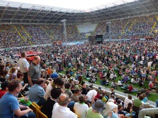 HAKAs beim Konzert der "Wise Guys" in Dresden 2011 (Foto: WBG/Kuhlmann)