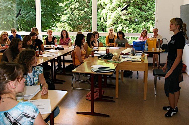 Training für die Praxis im Workshop für Scouts mit Spezialisten für Sprachpädagogik (Foto: www.sprache-verbindet.de)