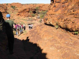 Wanderung im outback. (Foto: WBG/Kroh)