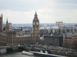 Poole-Sprachreise 2013: Blick aus dem London Eye (Foto: WBG/Ueding)