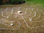 Das Labyrinth ergründen - ein bekanntes Symbol. (Foto: WBG/Schmnidt)