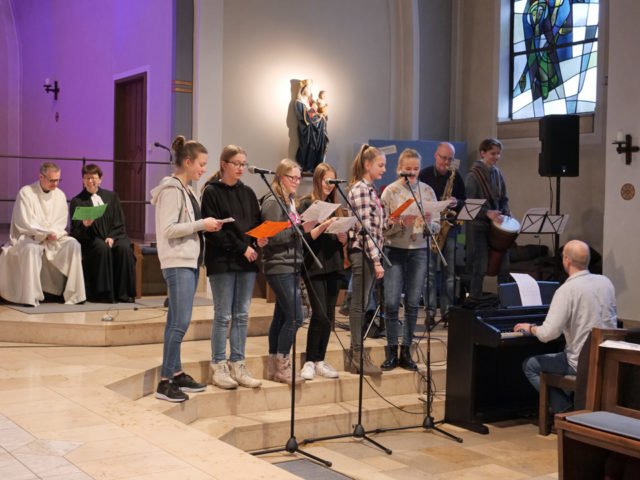Das Walburgafest begann mit einem Gottesdienst in der Walburgiskirche. (Foto: C. Scholz/SMMP)