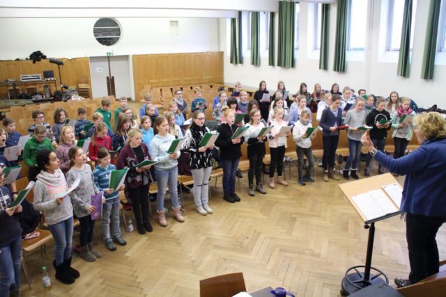 Singen lernen am Walburgisgymnasium.